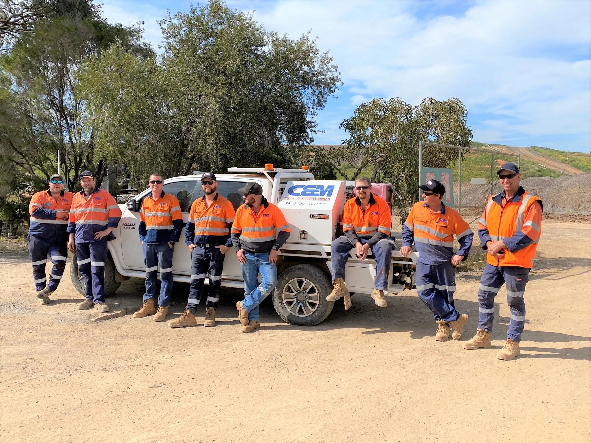 Meet the team at C & M  Civil Earthworks
