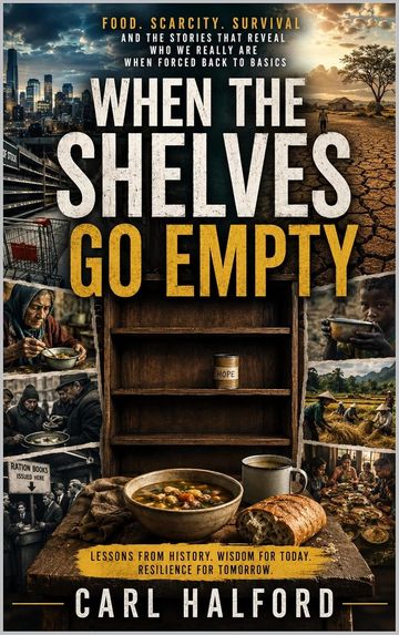WHEN THE SHELVES GO EMPTY: Food, Scarcity, Survival, and the Stories That Reveal Who We Really Are W