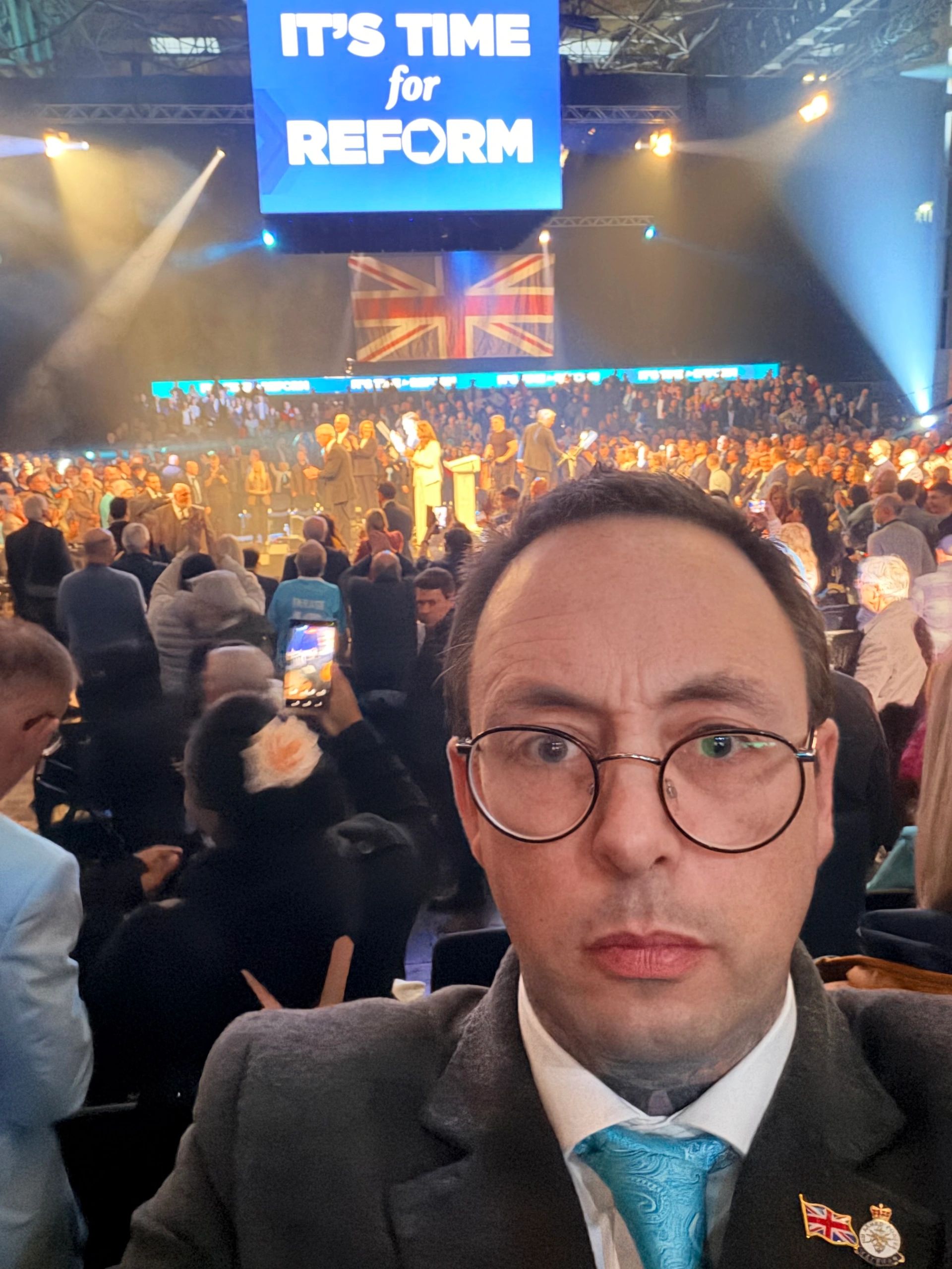 Andrew Radford CGC at the NEC Conference February 2026.