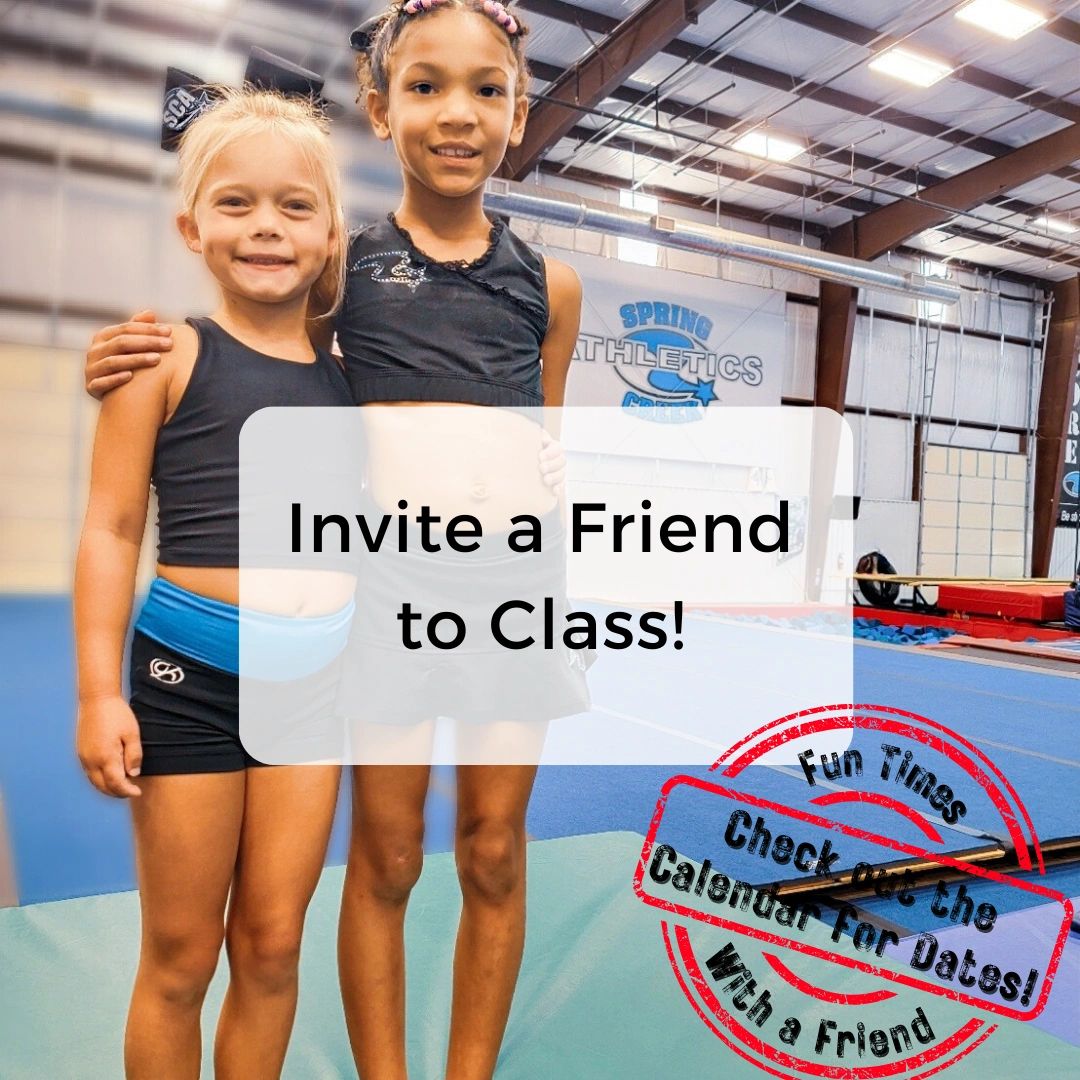 bring a friend, join your friend for class, sign up today