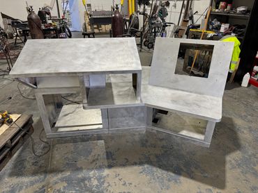 Aluminum nuclear power plant simulator 