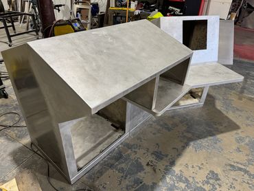 Aluminum nuclear power plant simulator 