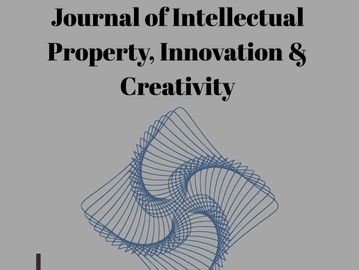 Cover of the Journal of Intellectual Property, Innovation &amp; Creativity with a geometric design.