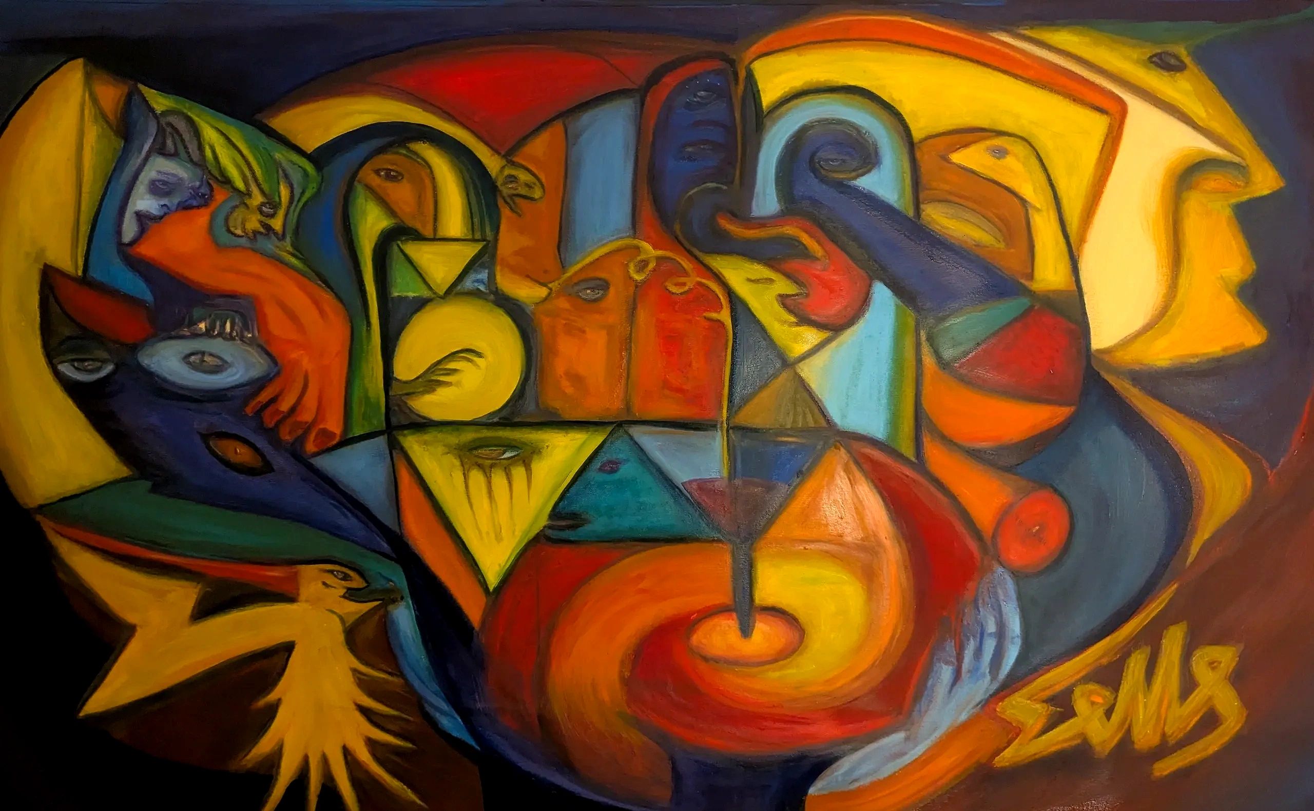 "After Democracy" - from Selle's upcoming exhibition