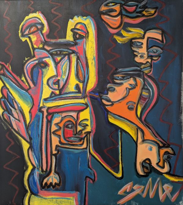 "When lightning hits." From Selle's "FearyTales" collection