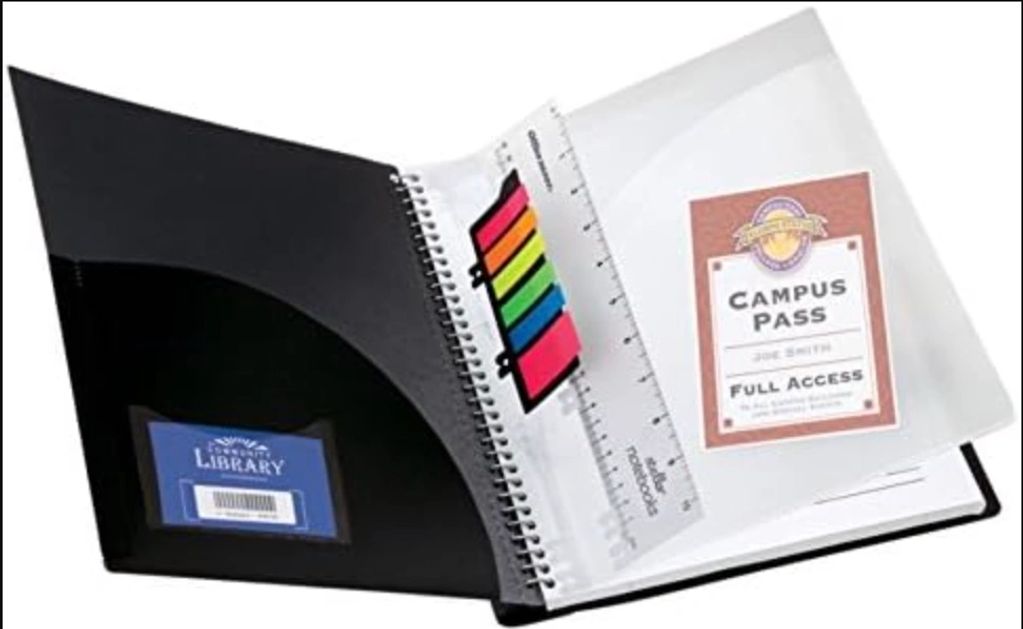 Office Depot Spiral Stellar Poly
6"x 9"
3 Subject
College Rule
120 Sheets
56% Recycled
Black

$16.76