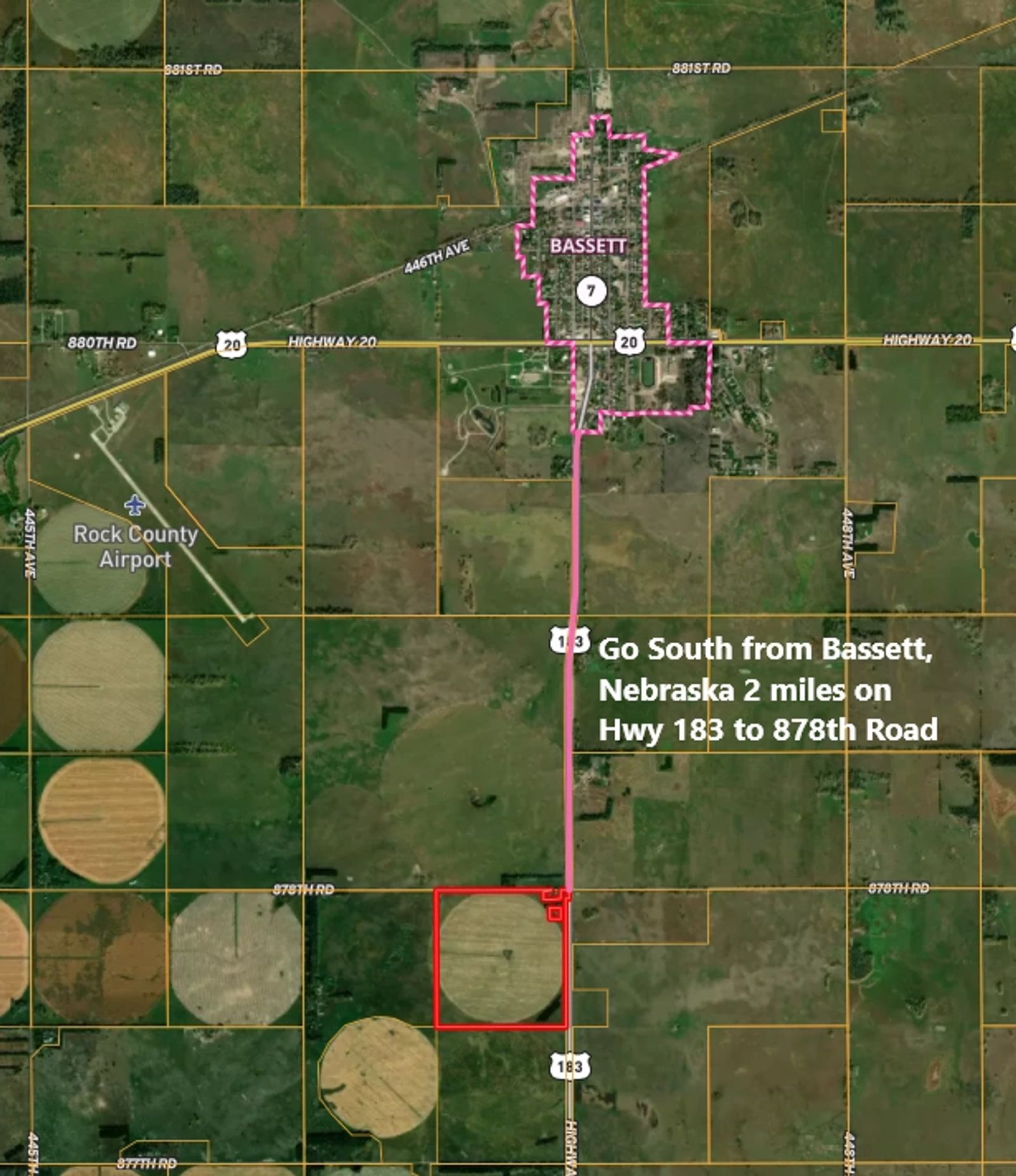 153 +/- Acres Irrigated Crop Land, Rock County, NE — Bassett, NE real estate photo thumbnail 17