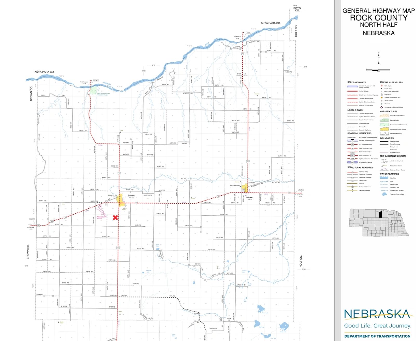 153 +/- Acres Irrigated Crop Land, Rock County, NE — Bassett, NE real estate photo thumbnail 18