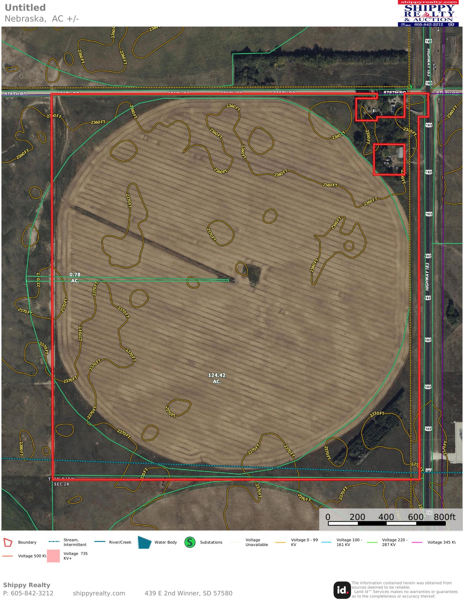 153 +/- Acres Irrigated Crop Land, Rock County, NE — Bassett, NE real estate photo thumbnail 16