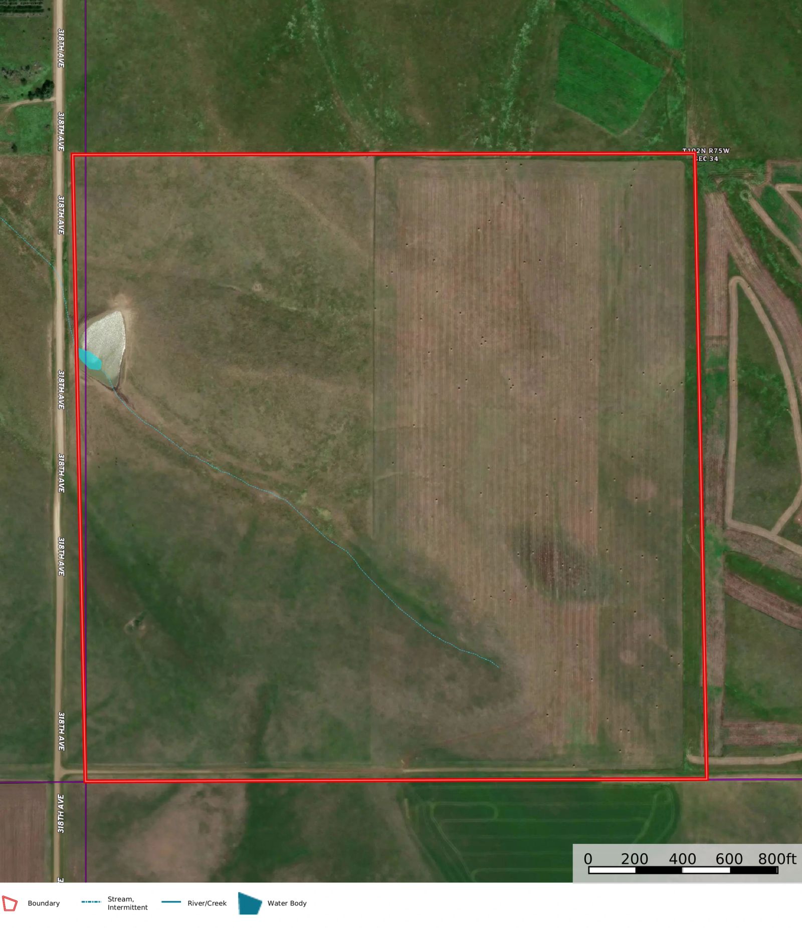 160 +/- Acres Pasture/Hay Land, Lone Star Twp, Tripp Co, SD — Hamill, SD real estate photo thumbnail 16