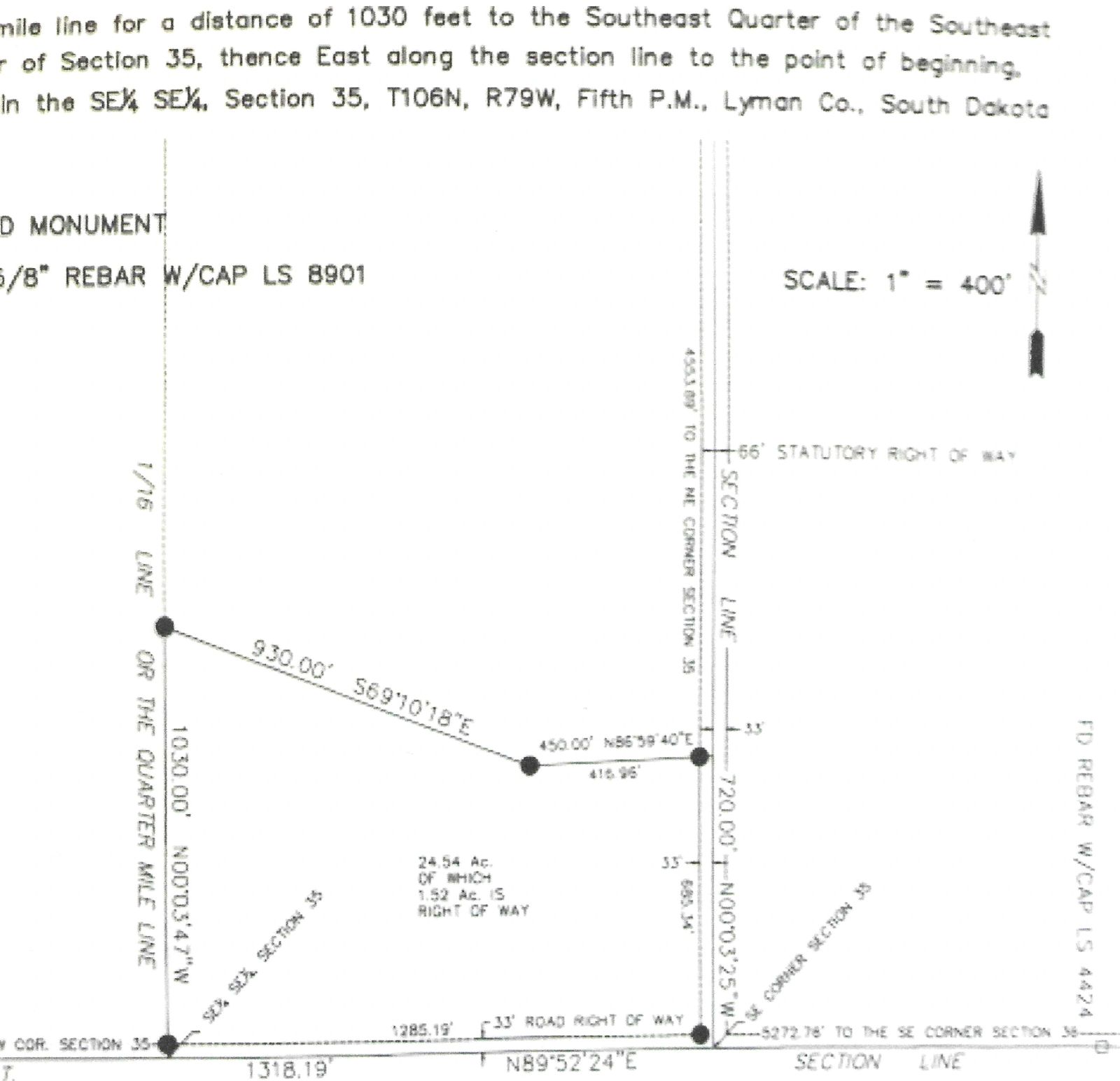 24 (+/-) Acres of Rural Residential Land, Vivian, SD — Vivian, SD real estate photo thumbnail 19