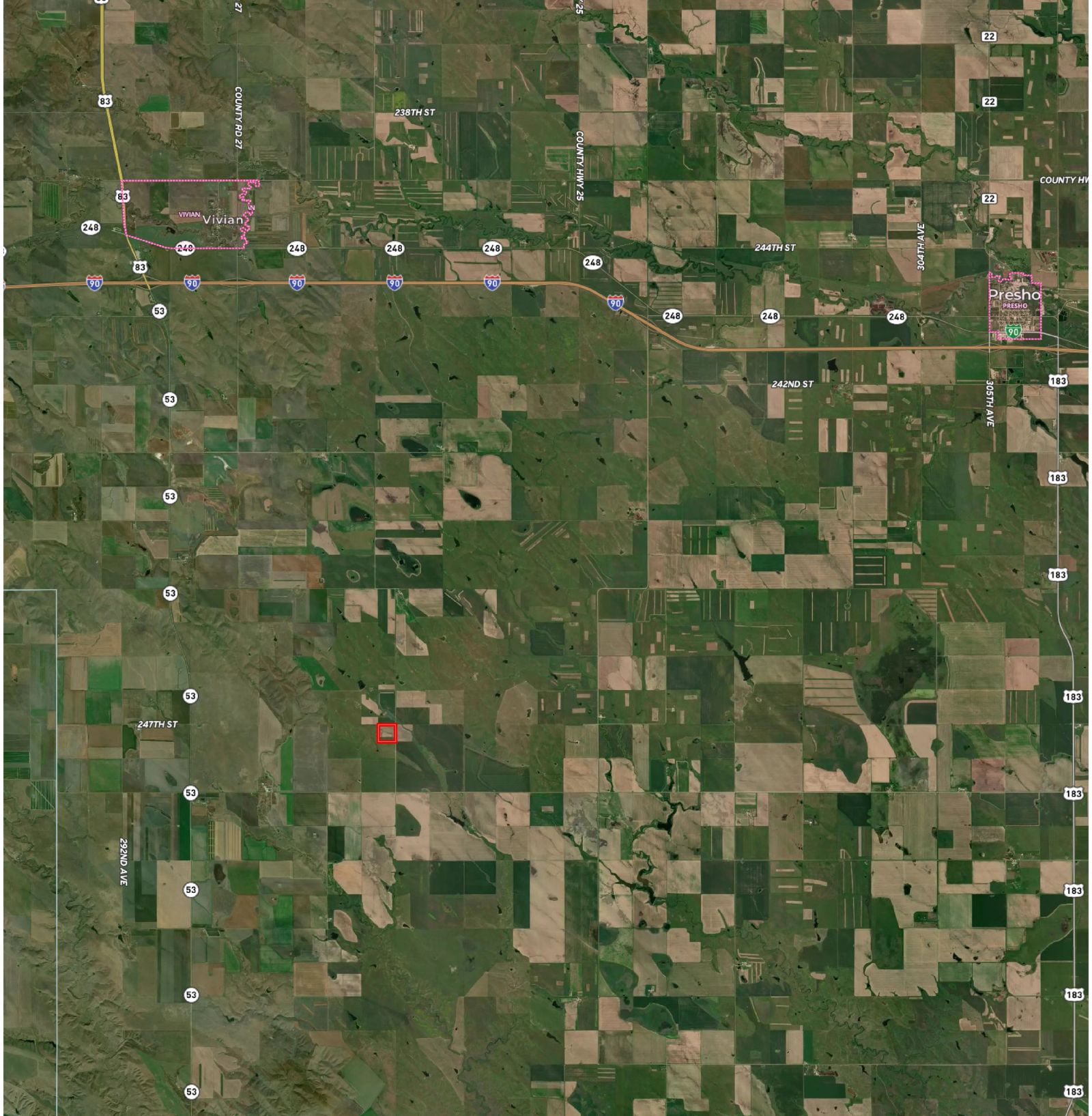 40 +/- Acres Alfalfa Mix, Lyman County, SD — Vivian, SD real estate photo thumbnail 26