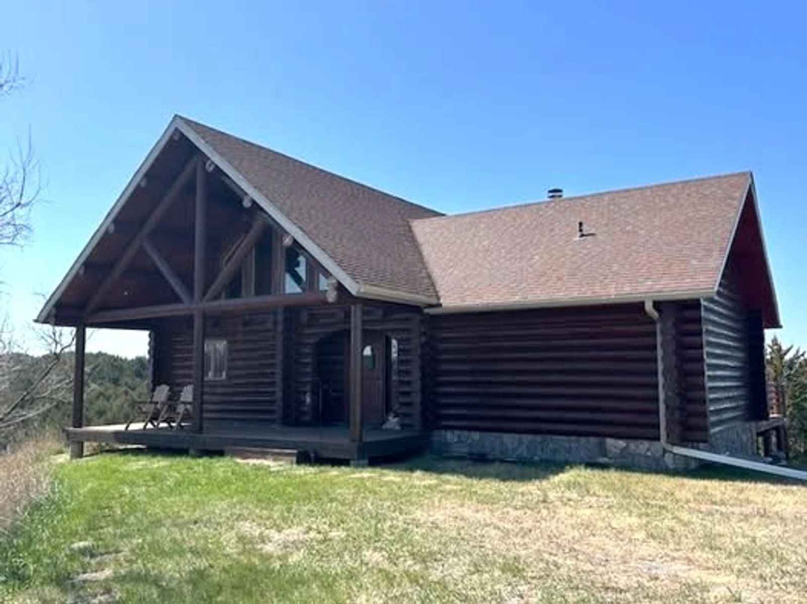 River View Log Home — 35401 Hwy 44, Platte, SD — River View Cabin Auction in Platte, SD thumbnail 4