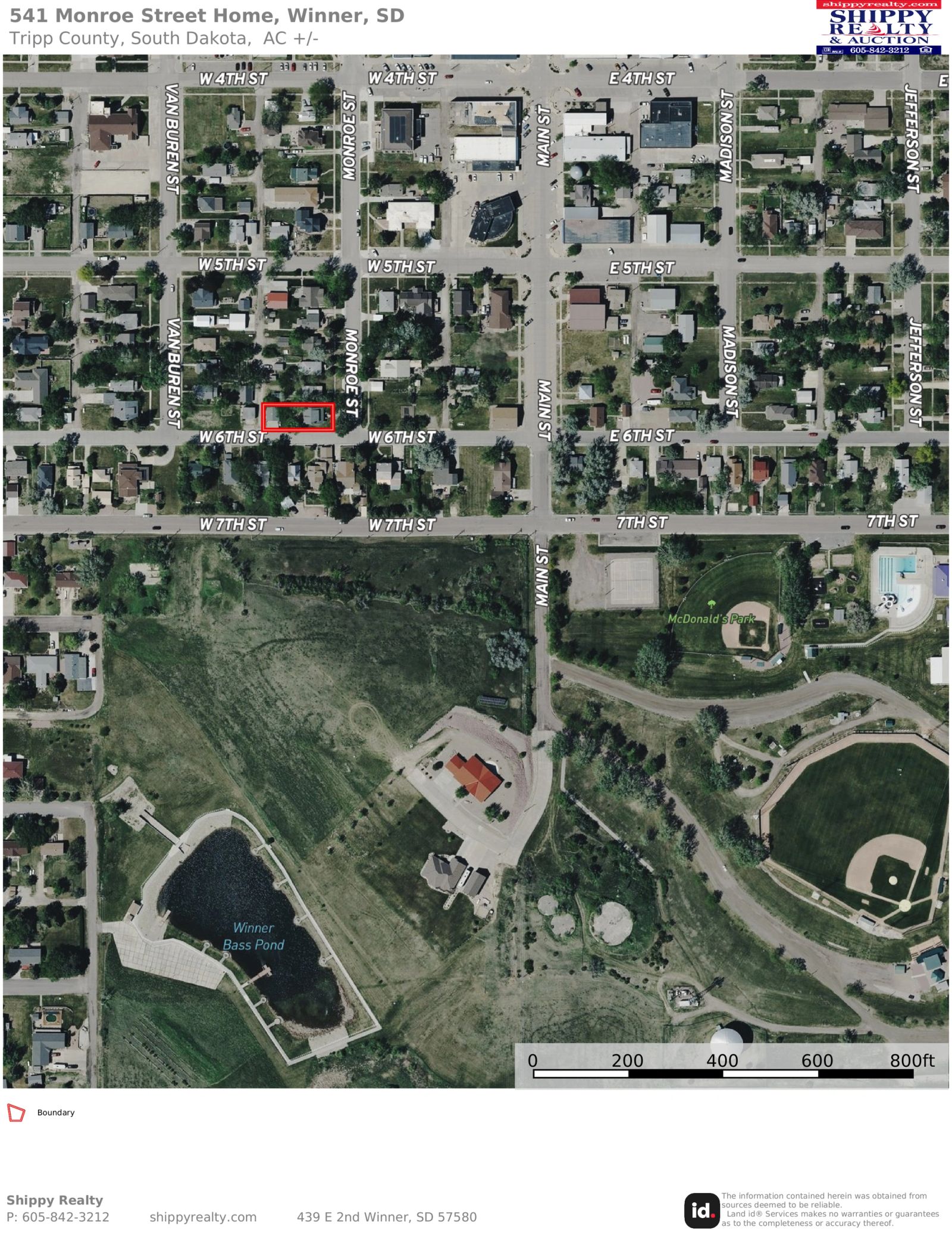 541 Monroe Street, Winner, SD — Winner, SD real estate photo thumbnail 24