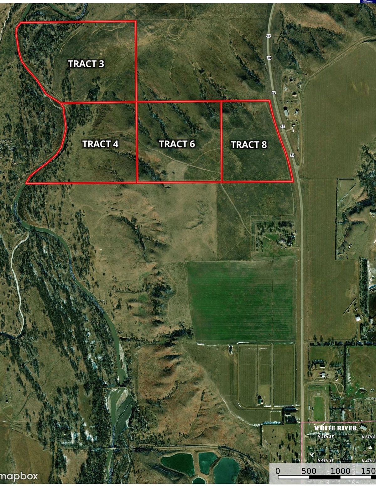 4 Unique Tracts of Land Near White River, SD