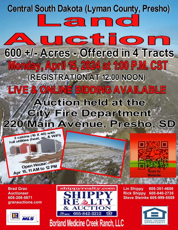 Upcoming Auctions, Shippy Realty And Auction