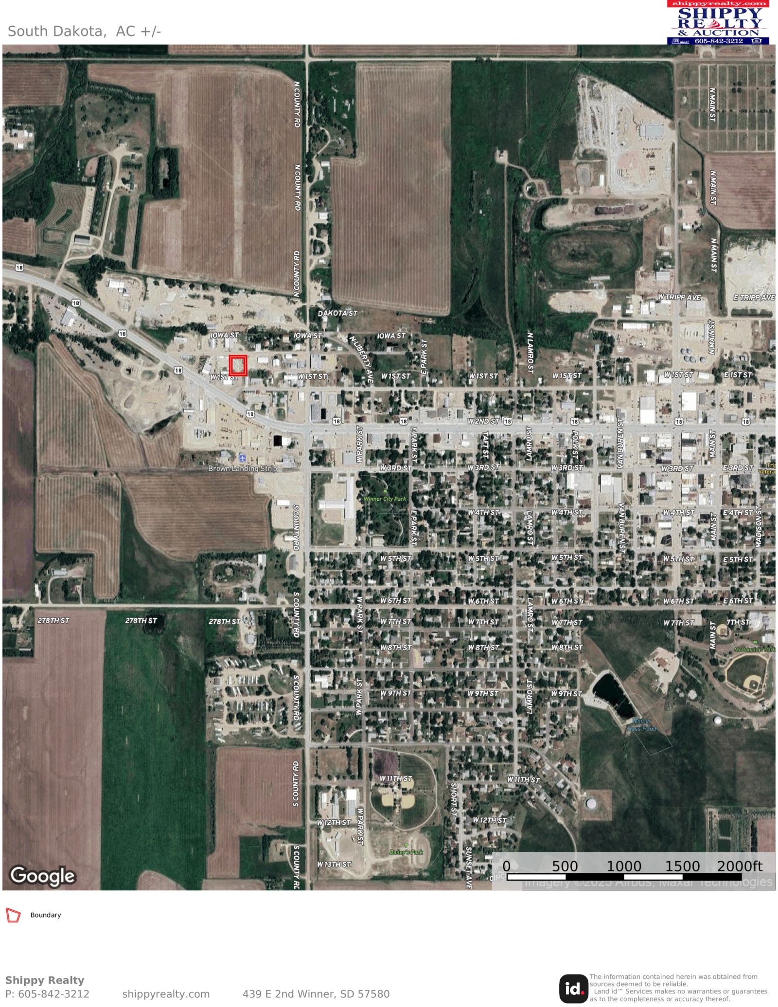 West 1st Street Storage Units, Winner, SD — Winner, SD real estate photo thumbnail 8