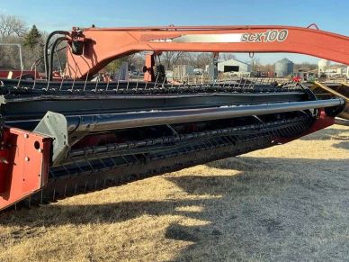 Case SCX100 Hydro-swing — Haying Equipment lot at the Gran Consignment Sale — Spring 2026