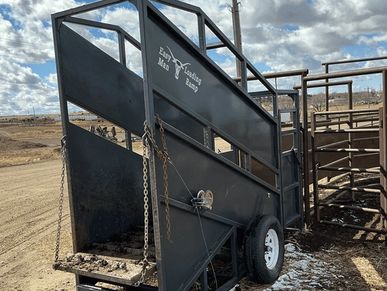 Cattle Ramp on Wheels — Cattle Equipment lot at the Gran Consignment Sale — Spring 2026