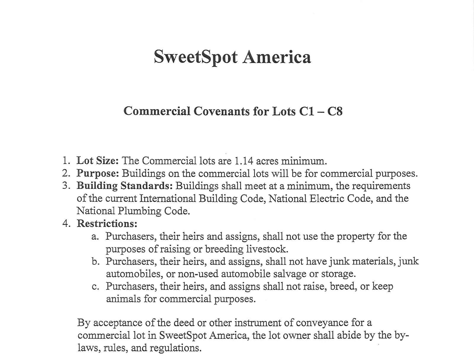 +1 Acre Commercial Lots, SweetSpot America, White River, SD — White River, SD real estate photo thumbnail 30