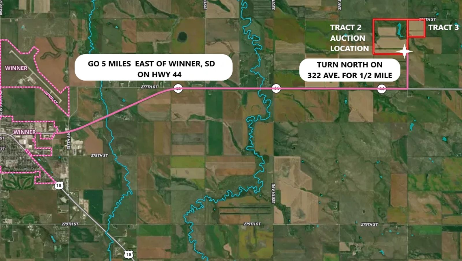3 Tracts of Land — Tripp County, SD — Land Auction in Winner, SD thumbnail 47
