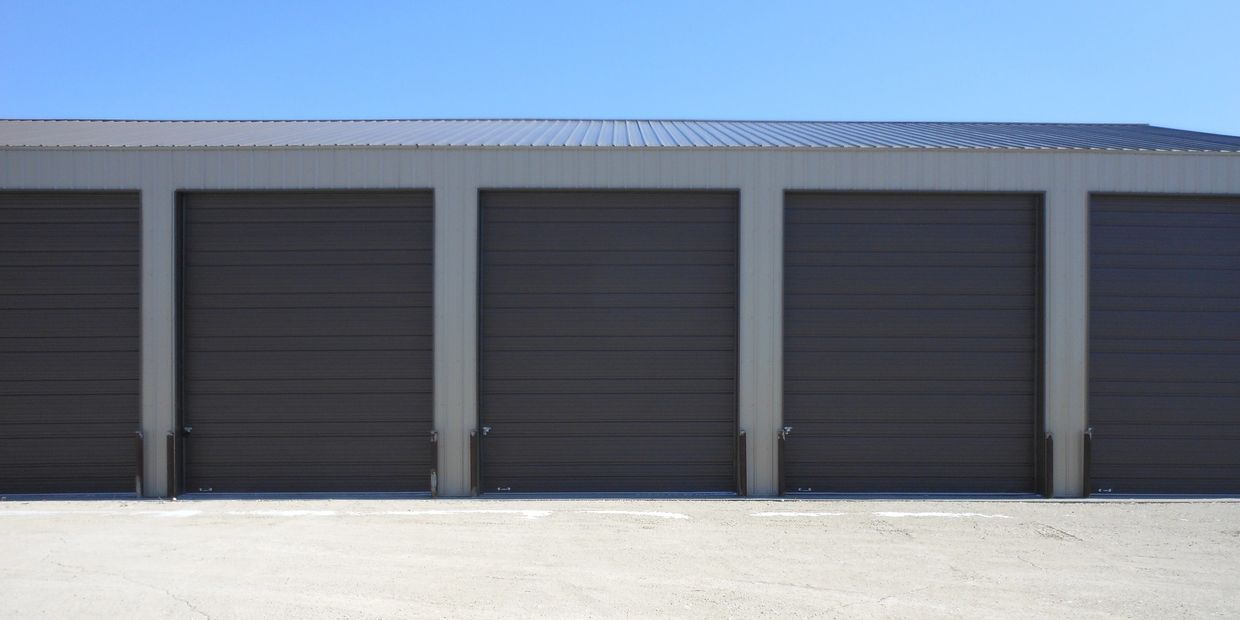 15 x 40 ft RV storage units with 14 x 12 ft door, Shippy Realty & Auction, Winner SD