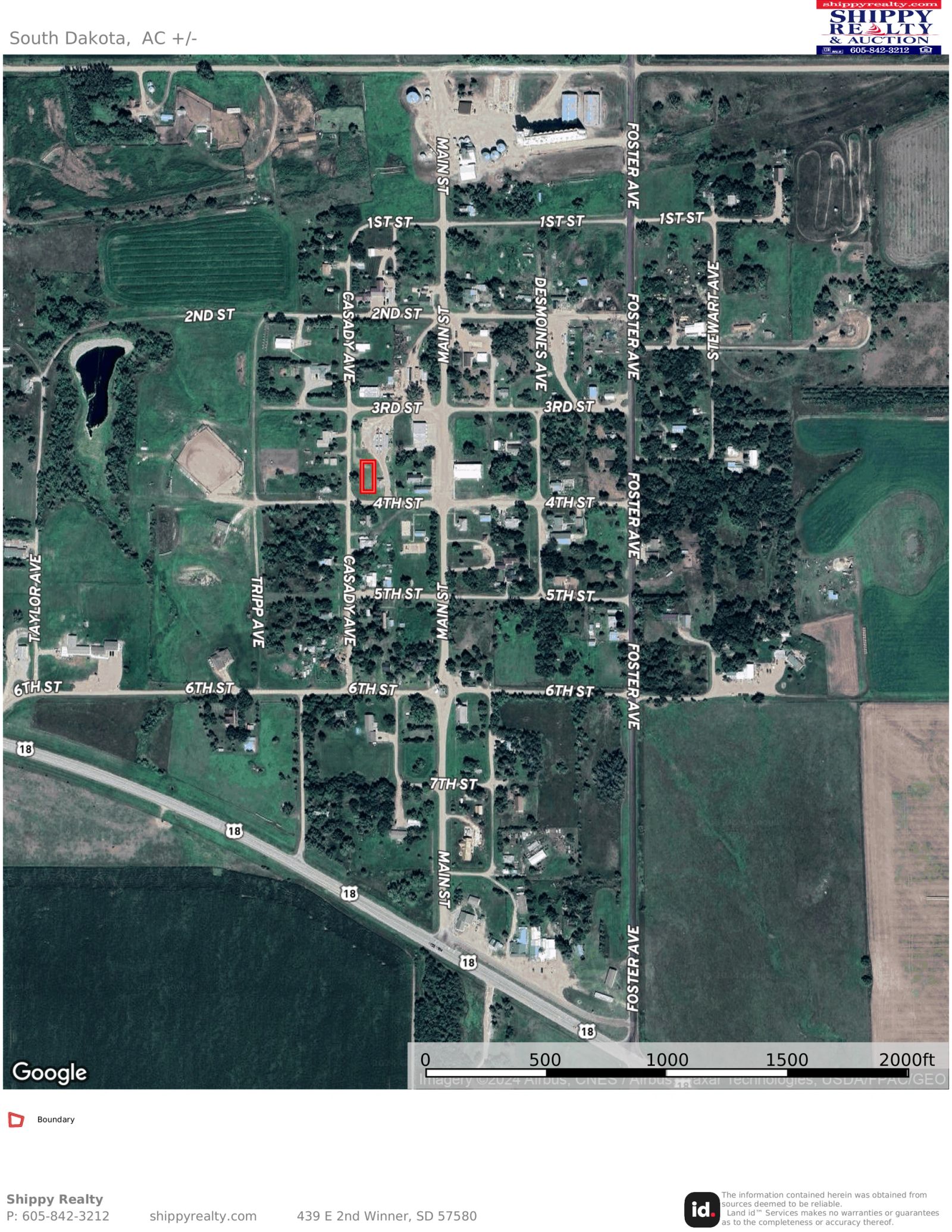 Residential Bare Lot, Dallas, SD — Dallas, SD real estate photo thumbnail 5