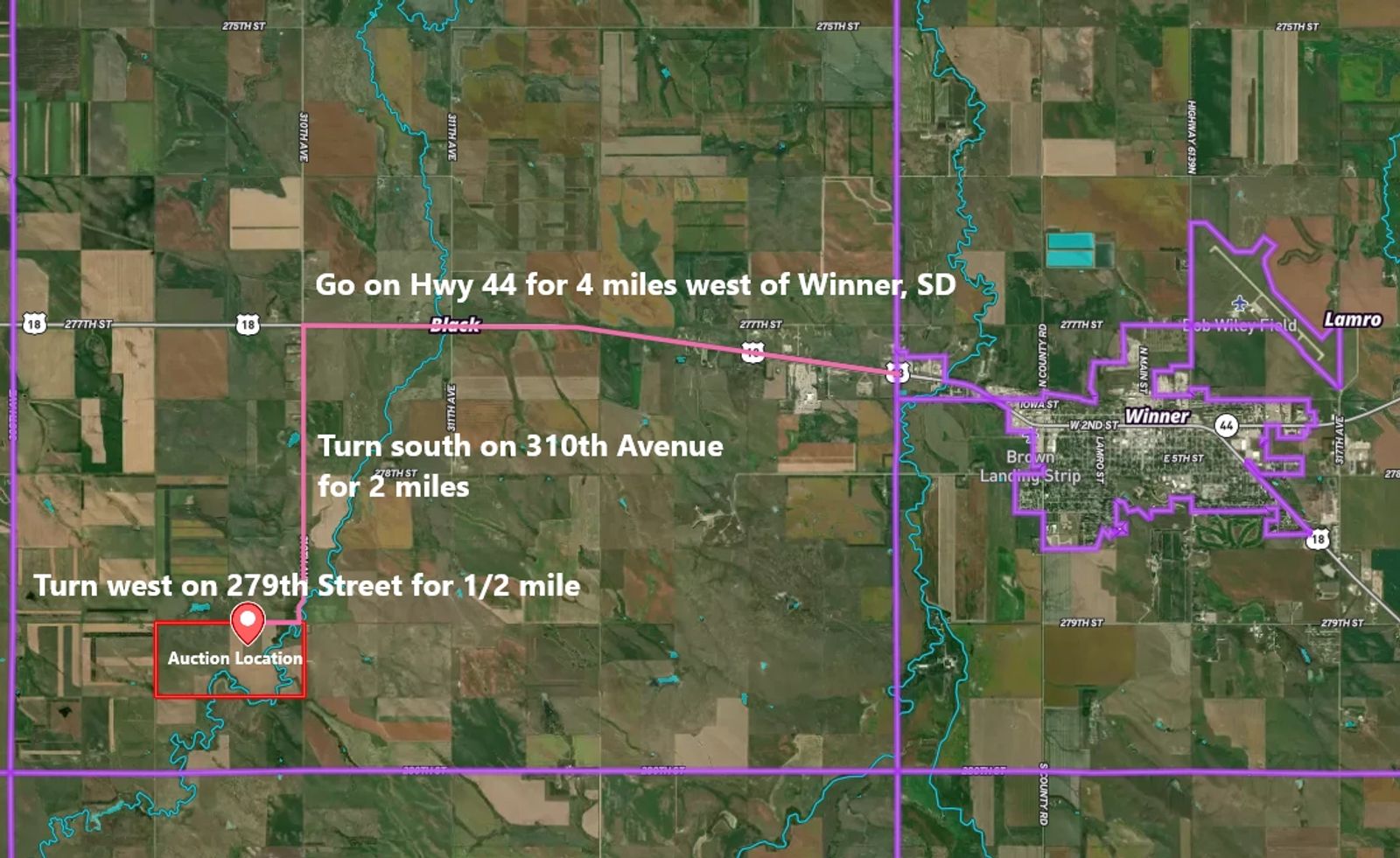 320 +/- Acres — Black Twp, Tripp County, SD — Land Auction in Winner, SD thumbnail 21