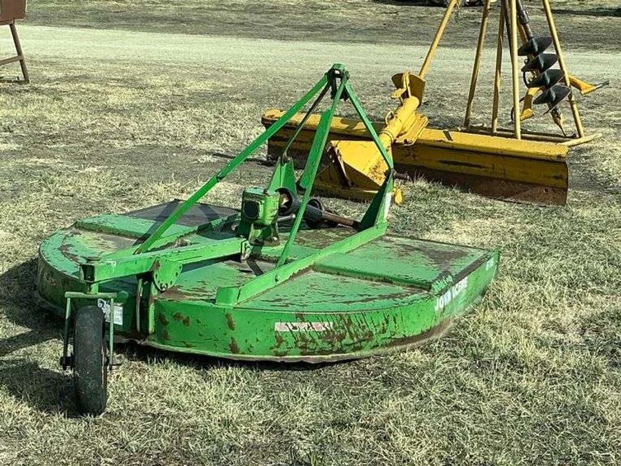 JD Rotary Mower — Small Equipment lot at the Gran Consignment Sale — Spring 2026