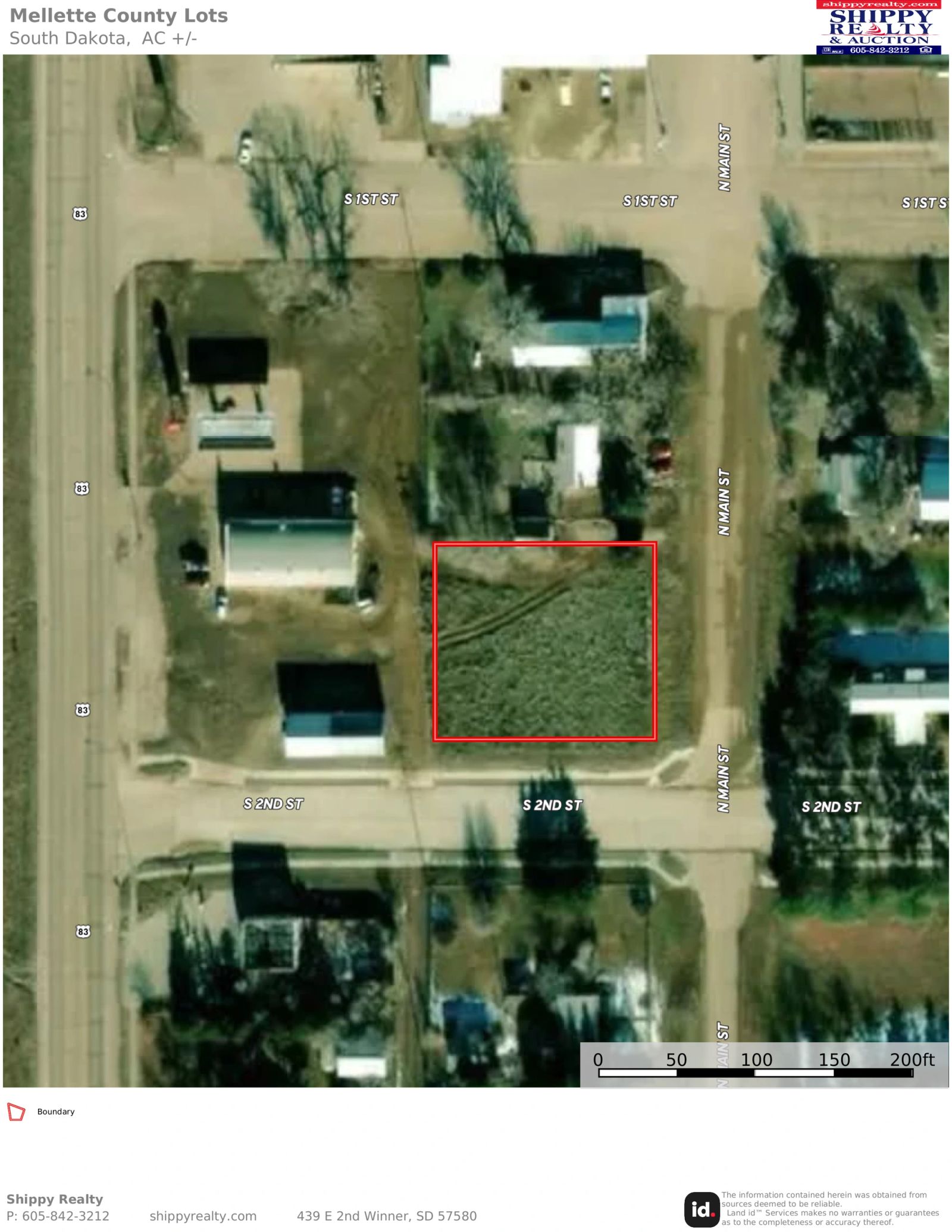 Large Residential Bare Lot, White River, SD — White River, SD real estate photo thumbnail 7