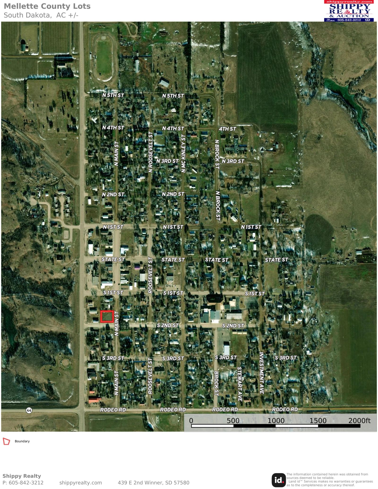 Large Residential Bare Lot, White River, SD — White River, SD real estate photo thumbnail 8