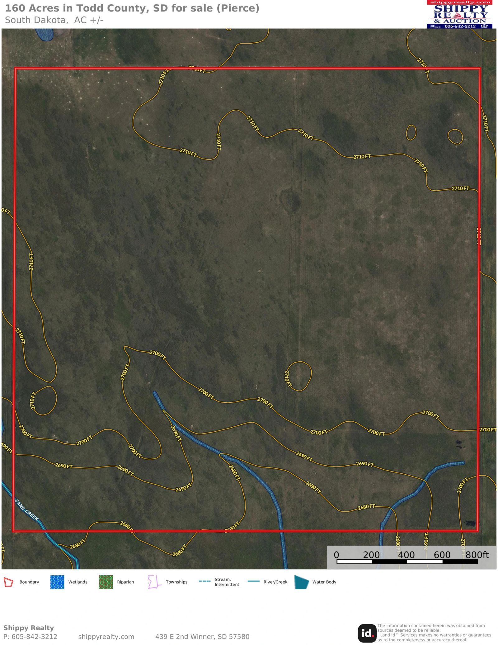 160 +/- Acres Pasture Land, East Todd Twp, Todd Co, SD — Todd County, SD real estate photo thumbnail 16
