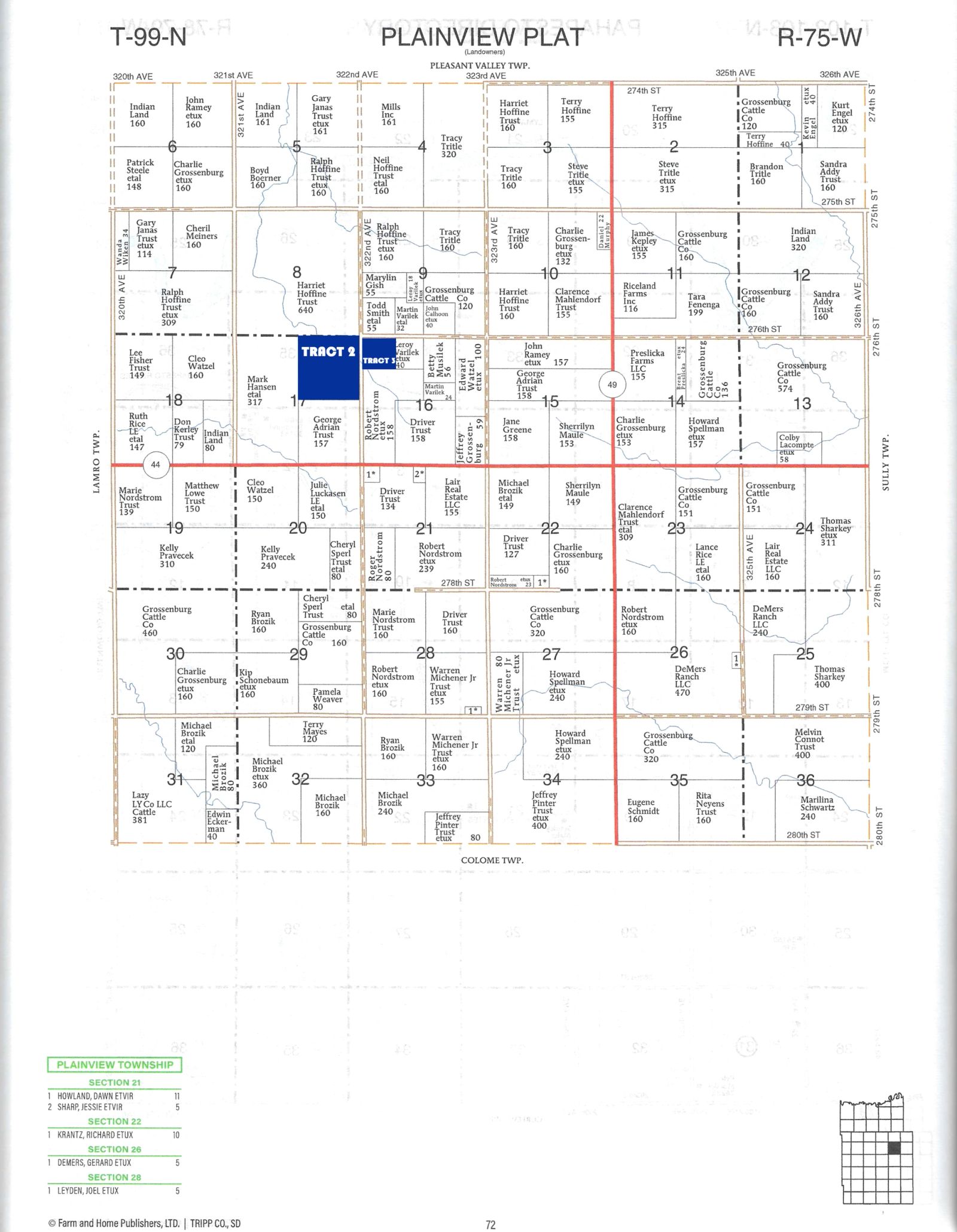 3 Tracts of Land — Tripp County, SD — Land Auction in Winner, SD thumbnail 46