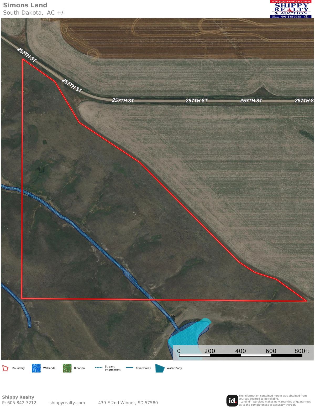 31 (+/-) Acres, Greenwood Twp, Tripp County, SD