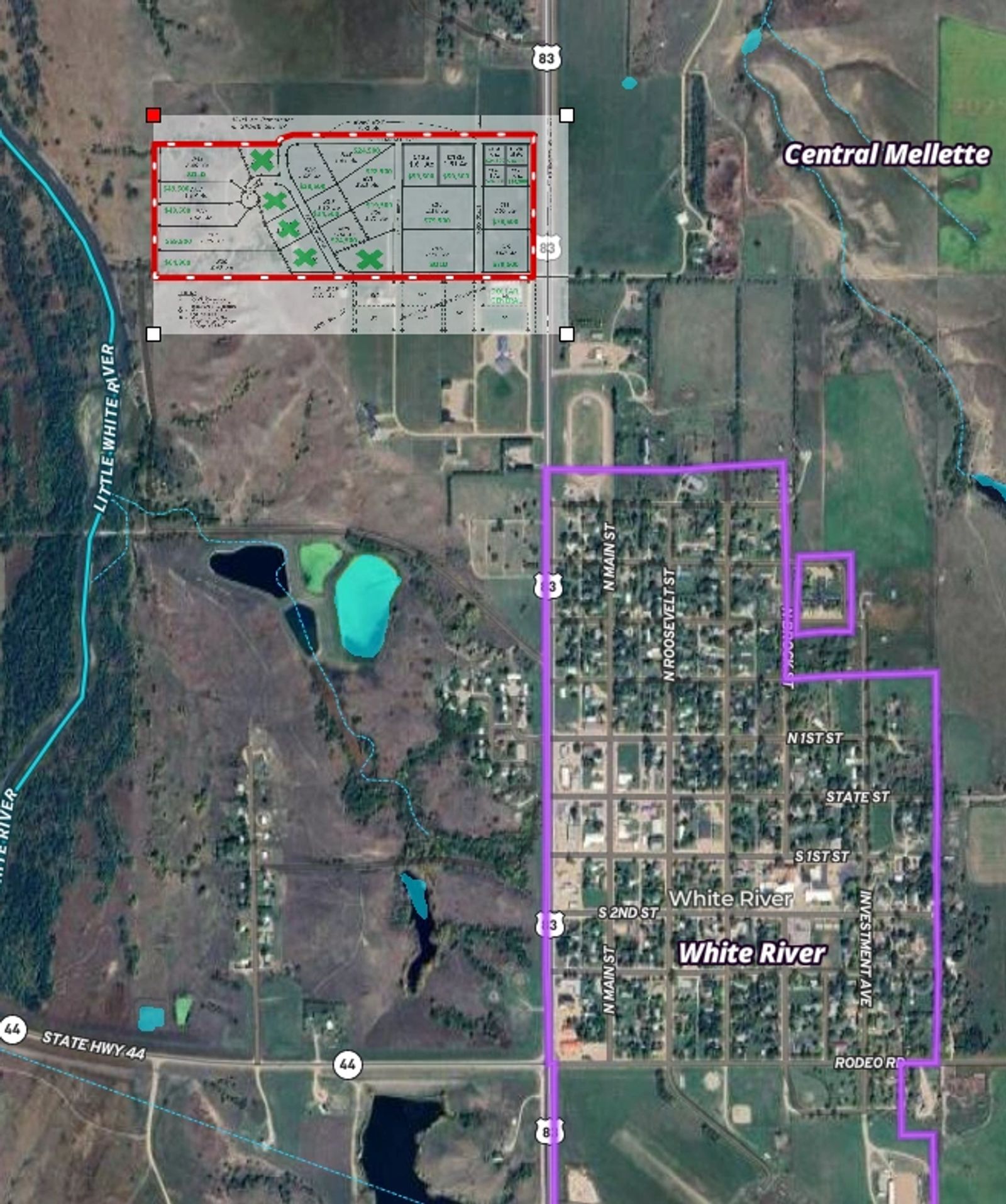 SweetSpot (North) Residential & Commercial Lots, White River, SD — White River, SD real estate photo — photo 1 of 50