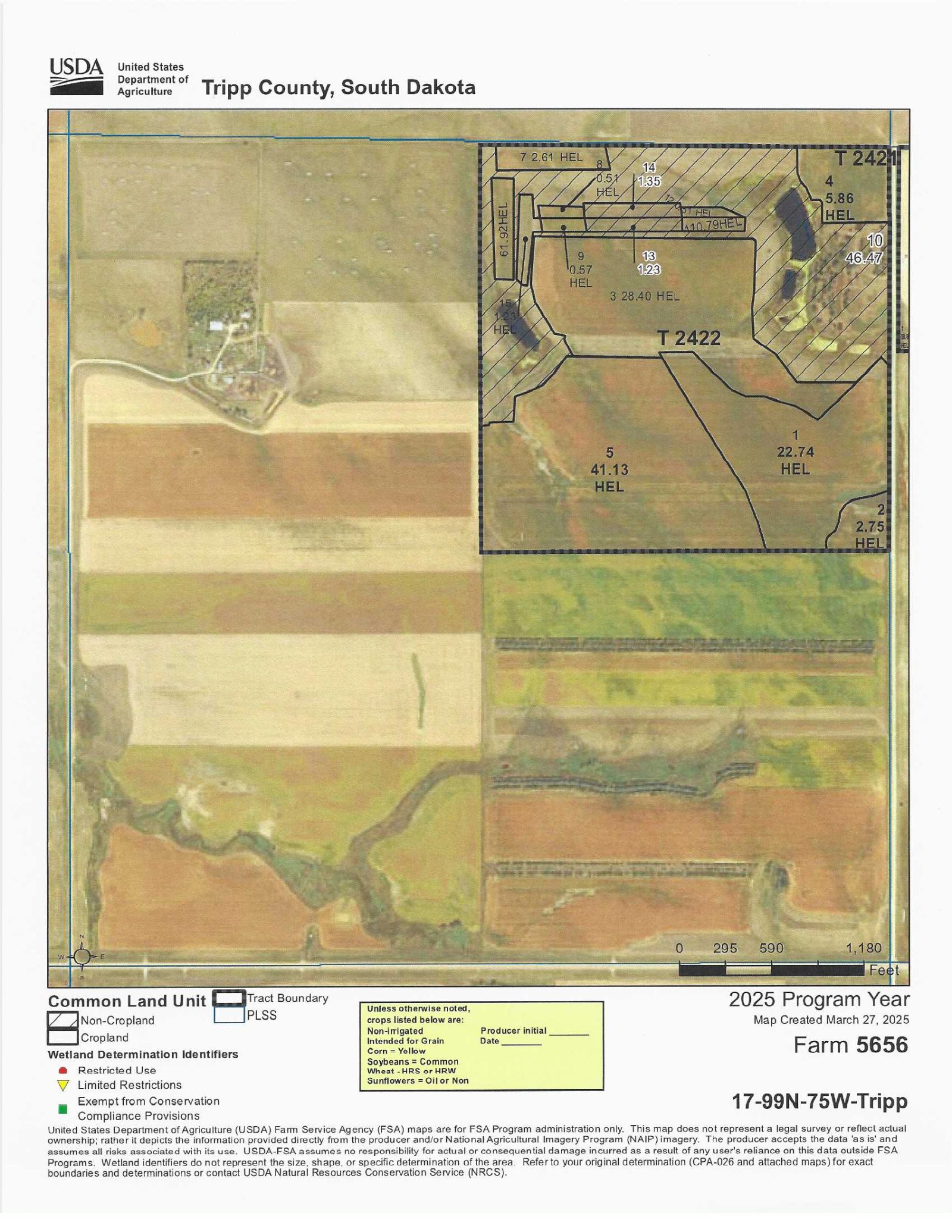 3 Tracts of Land — Tripp County, SD — Land Auction in Winner, SD thumbnail 45