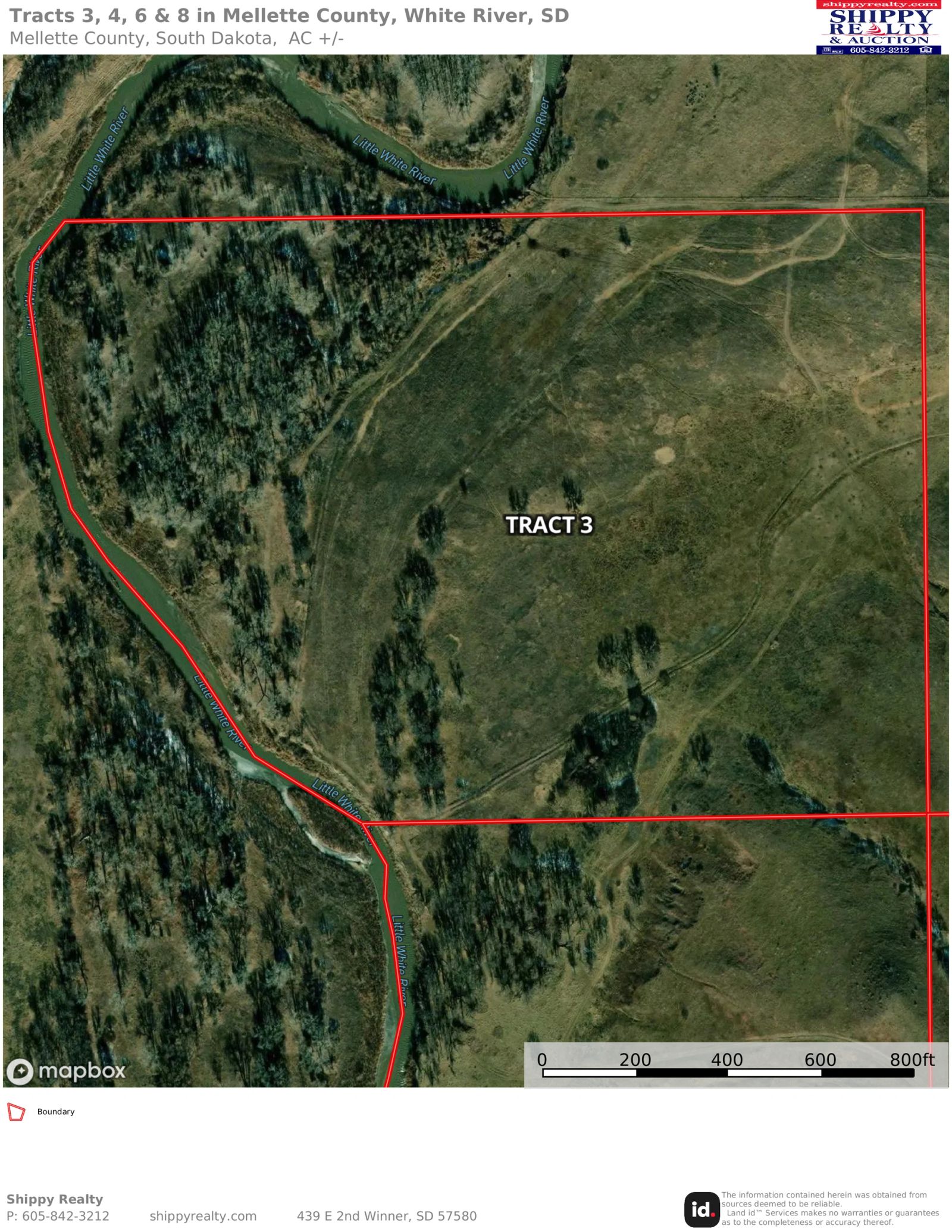 4 Unique Tracts of Land Near White River, SD — White River, SD real estate photo thumbnail 2