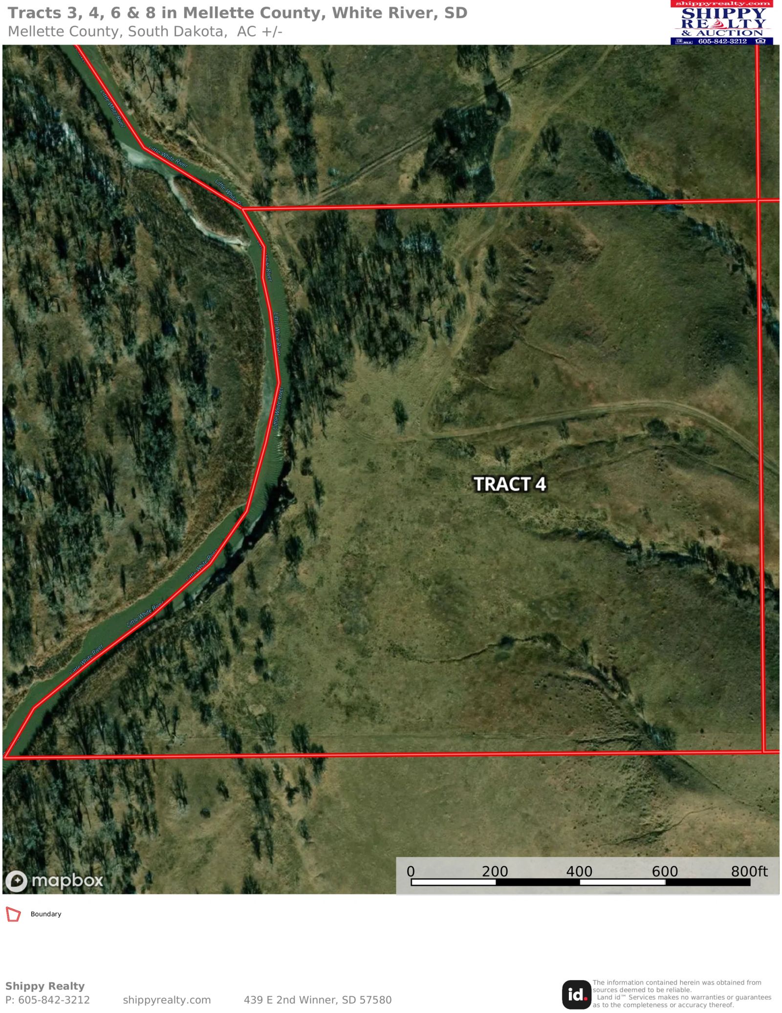 4 Unique Tracts of Land Near White River, SD — White River, SD real estate photo thumbnail 3