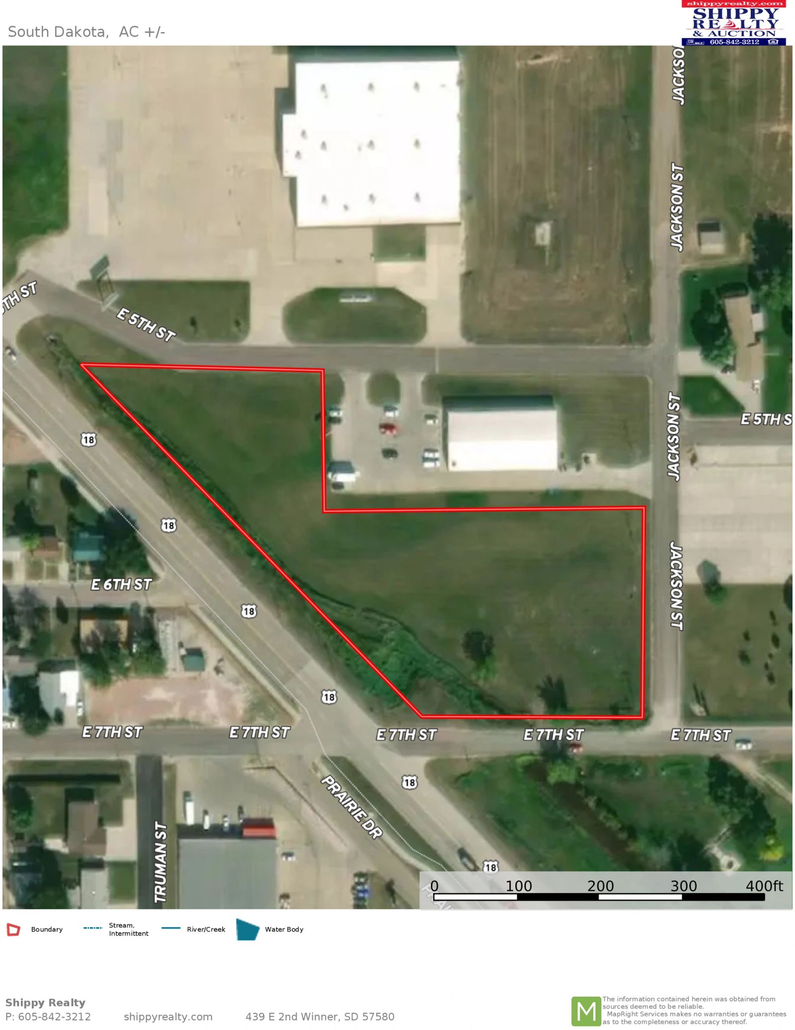 3 (+/-) Acre Commercial Lot in Winner, SD — Winner, SD real estate photo thumbnail 8