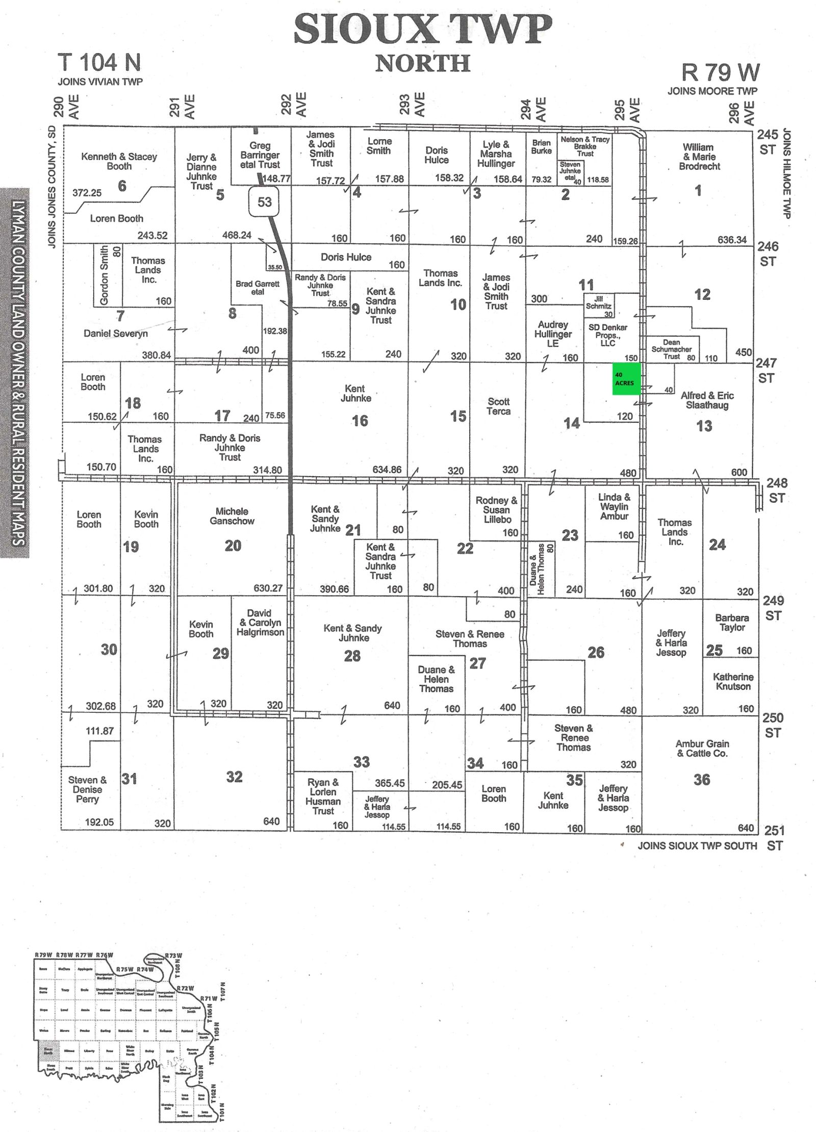 40 +/- Acres Alfalfa Mix, Lyman County, SD — Vivian, SD real estate photo thumbnail 21
