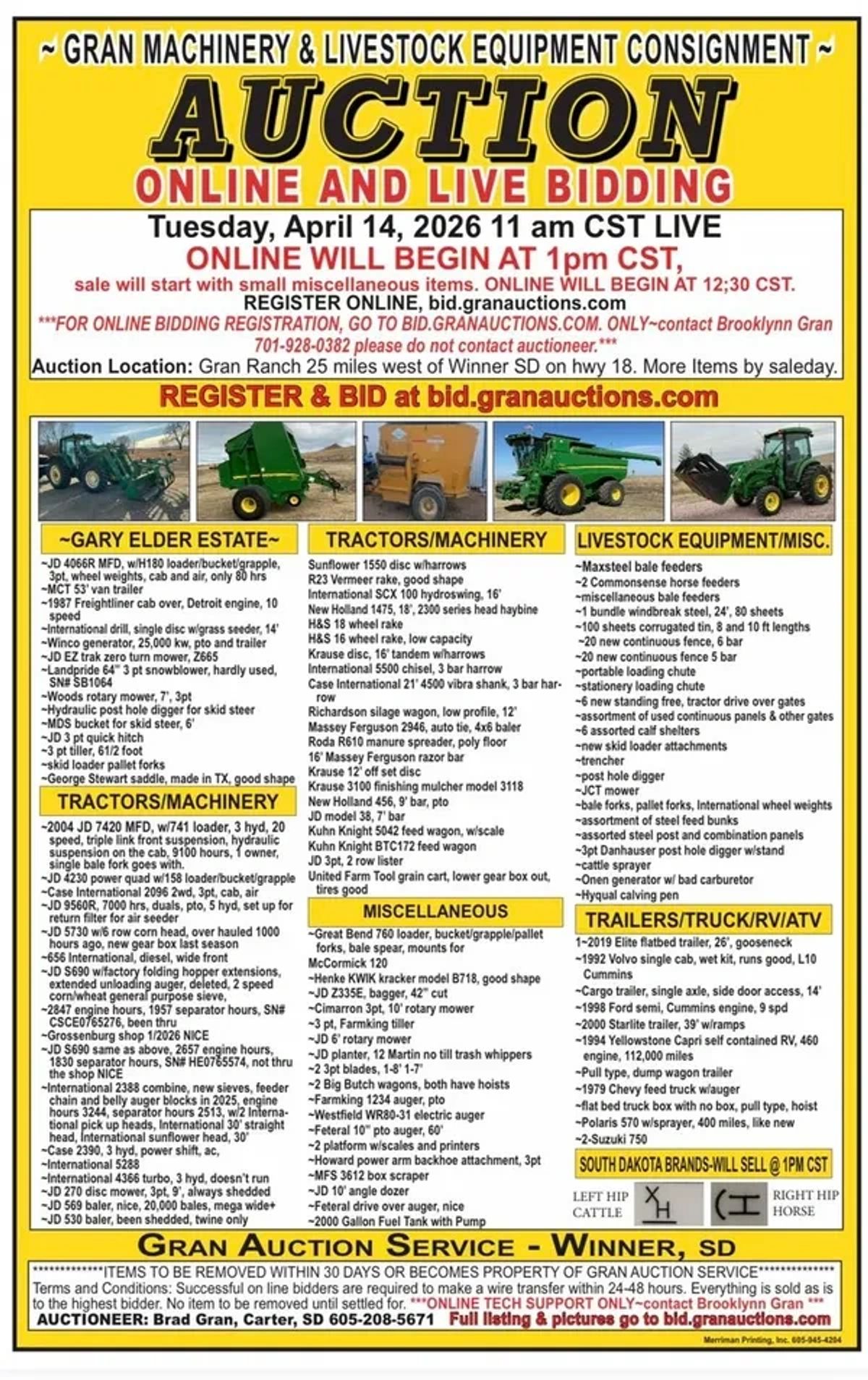 Gran Consignment Sale — Spring 2026