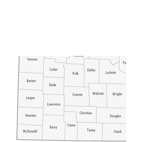 Southwest Missouri Counties Map

https://gisgeography.com/missouri-county-map/