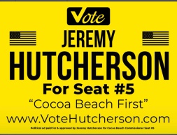 Re-Elect Jeremy Hutcherson