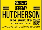 Re-Elect Jeremy Hutcherson