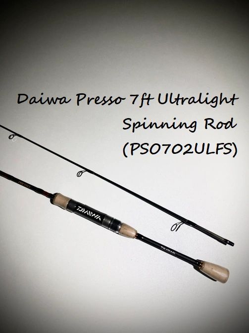 Daiwa Presso Ultra Light Pack 6' Travel Spinning Fishing Rod, 4