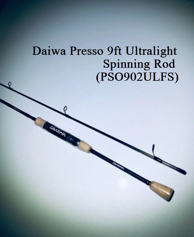 Daiwa Presso 9ft Ultralight Spinning Rod (PSO902ULFS)