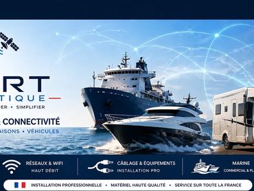 Installation Starlink bateau en France – internet maritime pour bateaux, yachts et véhicules 