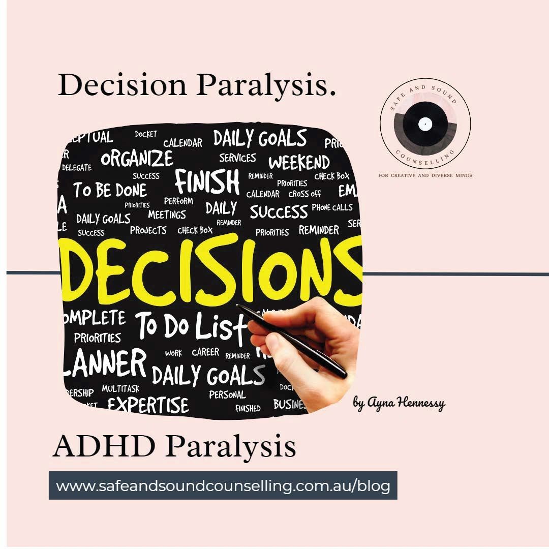 ADHD Analysis Paralysis: Stuck in Coming Up with a Decision?