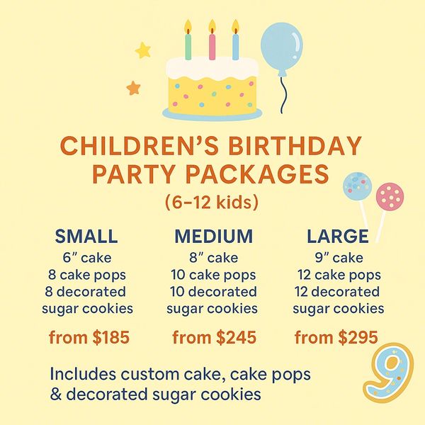 Children's Birthday Party Packages