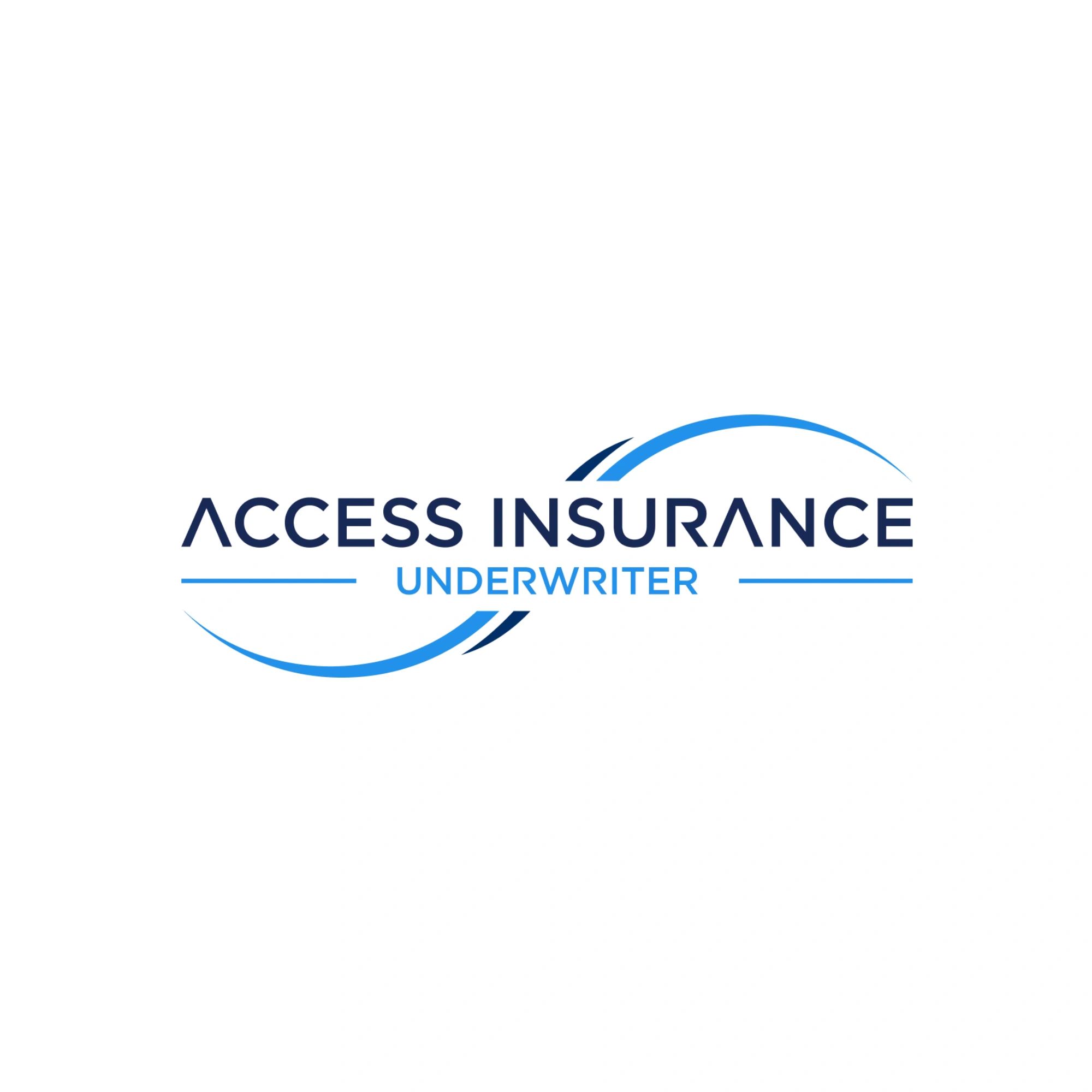 Logo of Access Insurance Underwriter with stylized blue arcs.